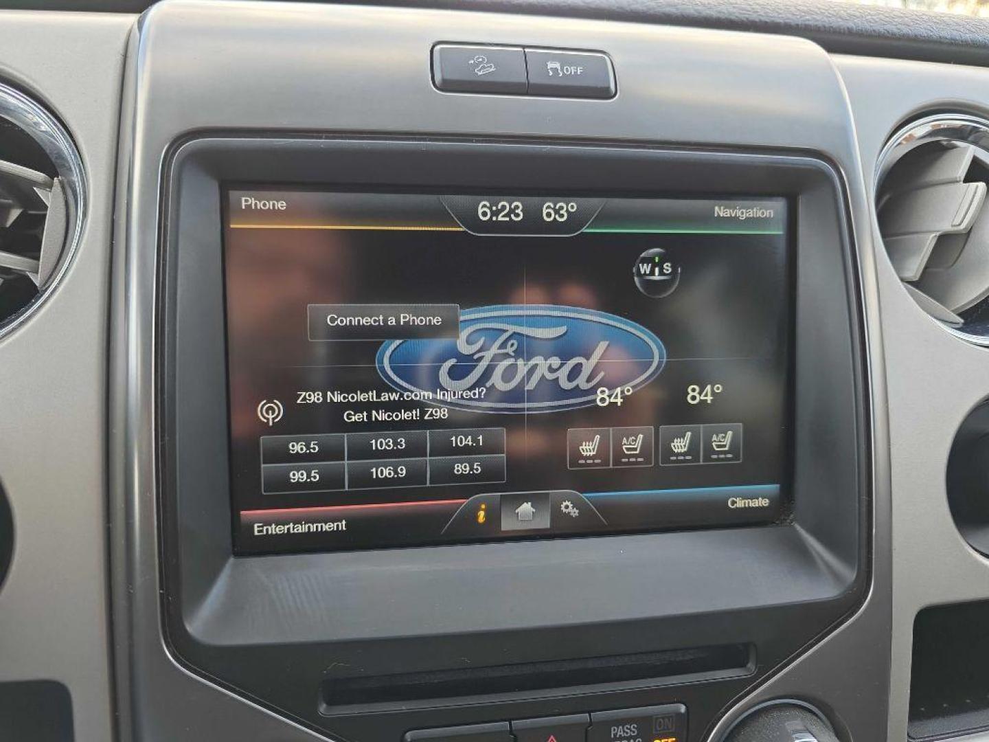 2014 RED FORD F150 SUPERCREW (1FTFW1EF4EK) with an 5.0L engine, Automatic transmission, located at 495 Old Highway 20 West, South Sioux City, NE, 68776, (402) 494-2677, 42.458408, -96.443512 - Photo#10