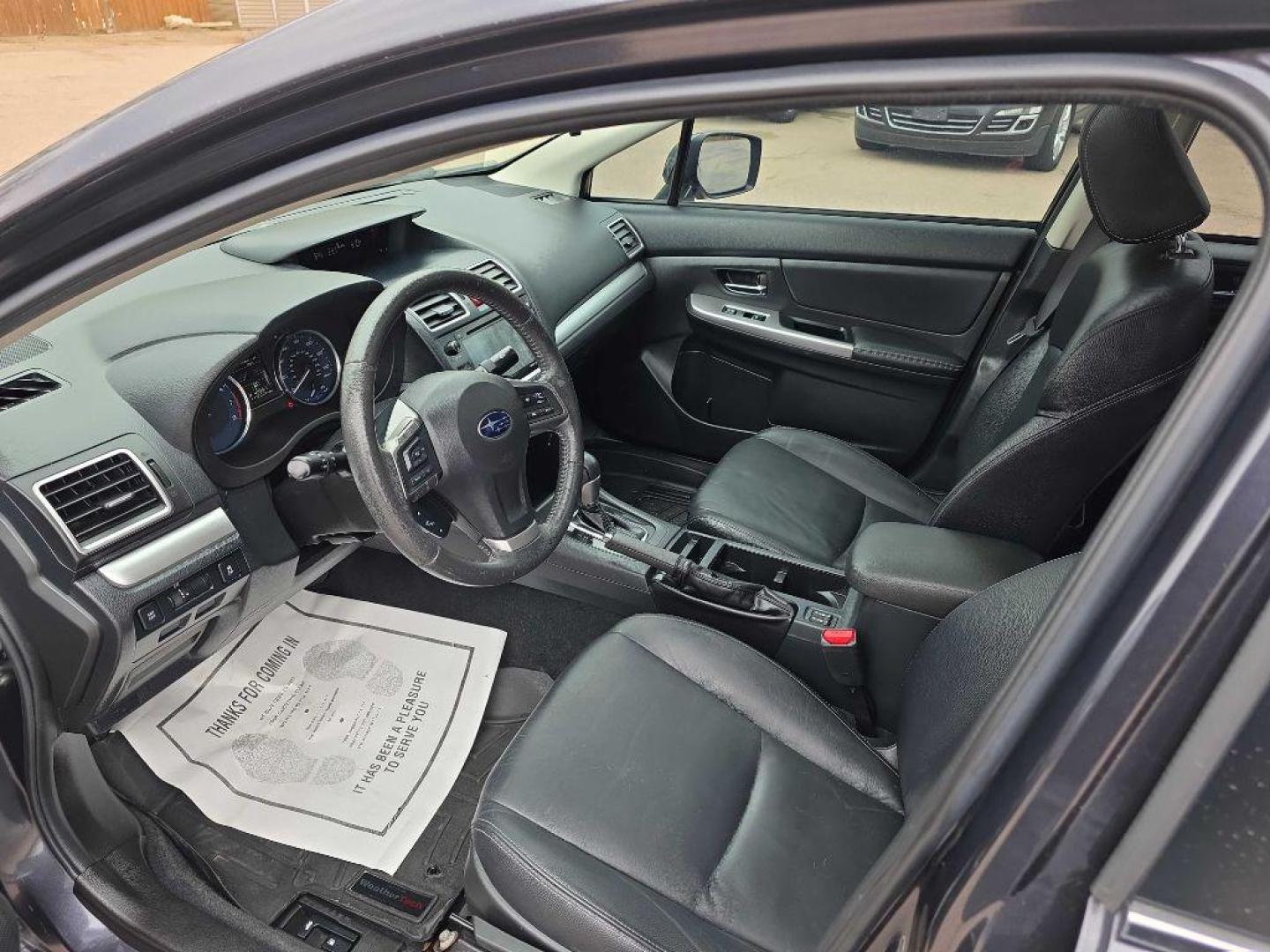 2016 GRAY SUBARU IMPREZA LIMITED (JF1GJAN61GH) with an 2.0L engine, Continuously Variable transmission, located at 495 Old Highway 20 West, South Sioux City, NE, 68776, (402) 494-2677, 42.458408, -96.443512 - Photo#6