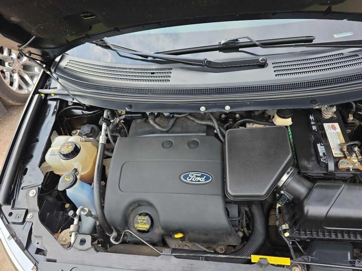 2013 BLACK FORD EDGE SEL (2FMDK4JC4DB) with an 3.5L engine, Automatic transmission, located at 495 Old Highway 20 West, South Sioux City, NE, 68776, (402) 494-2677, 42.458408, -96.443512 - Photo#12