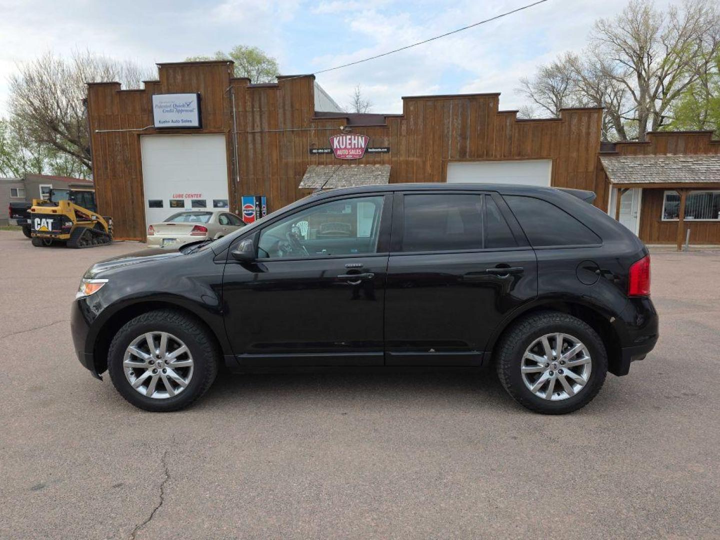 2013 BLACK FORD EDGE SEL (2FMDK4JC4DB) with an 3.5L engine, Automatic transmission, located at 495 Old Highway 20 West, South Sioux City, NE, 68776, (402) 494-2677, 42.458408, -96.443512 - Photo#4