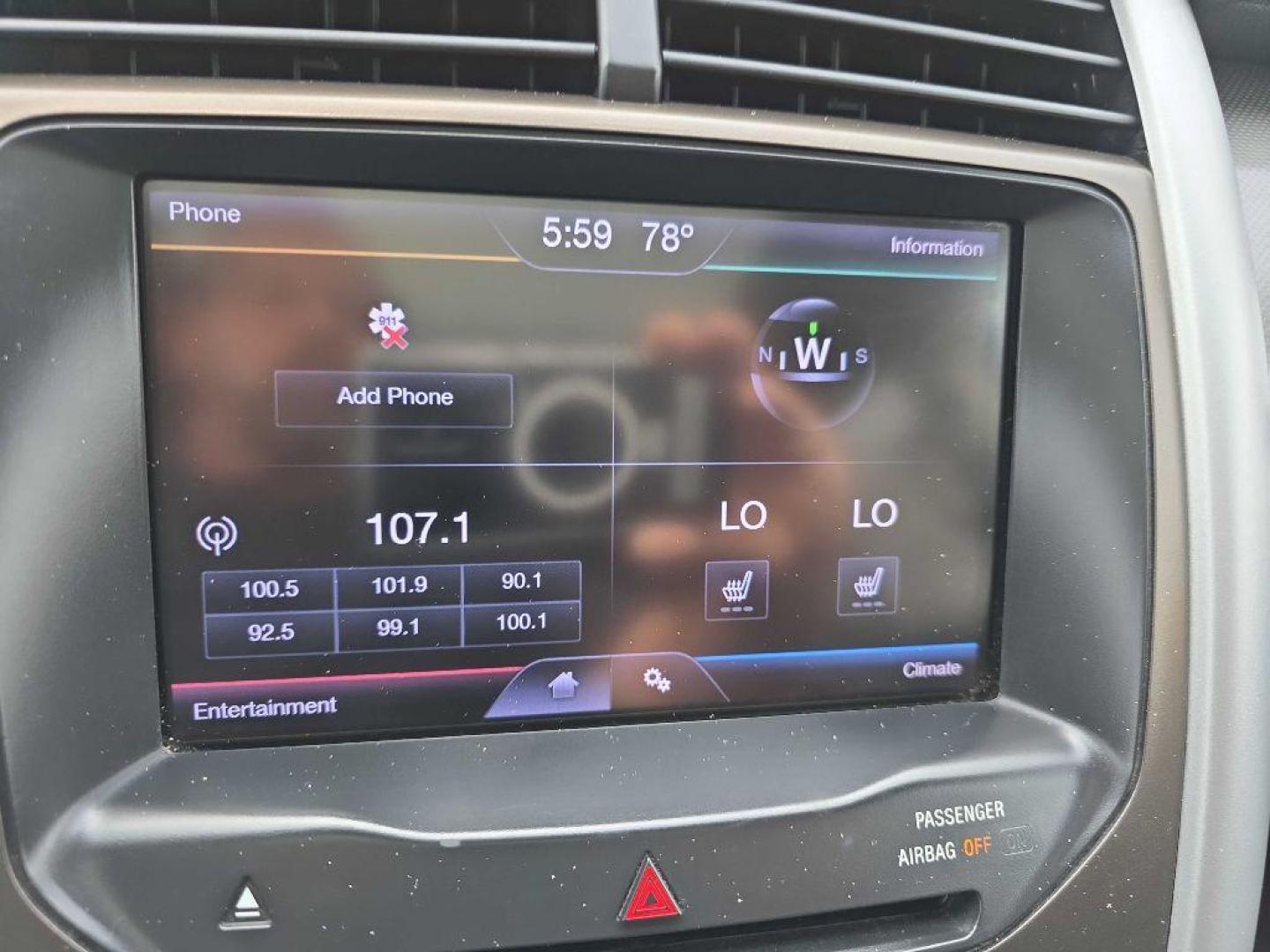 2013 BLACK FORD EDGE SEL (2FMDK4JC4DB) with an 3.5L engine, Automatic transmission, located at 495 Old Highway 20 West, South Sioux City, NE, 68776, (402) 494-2677, 42.458408, -96.443512 - Photo#8