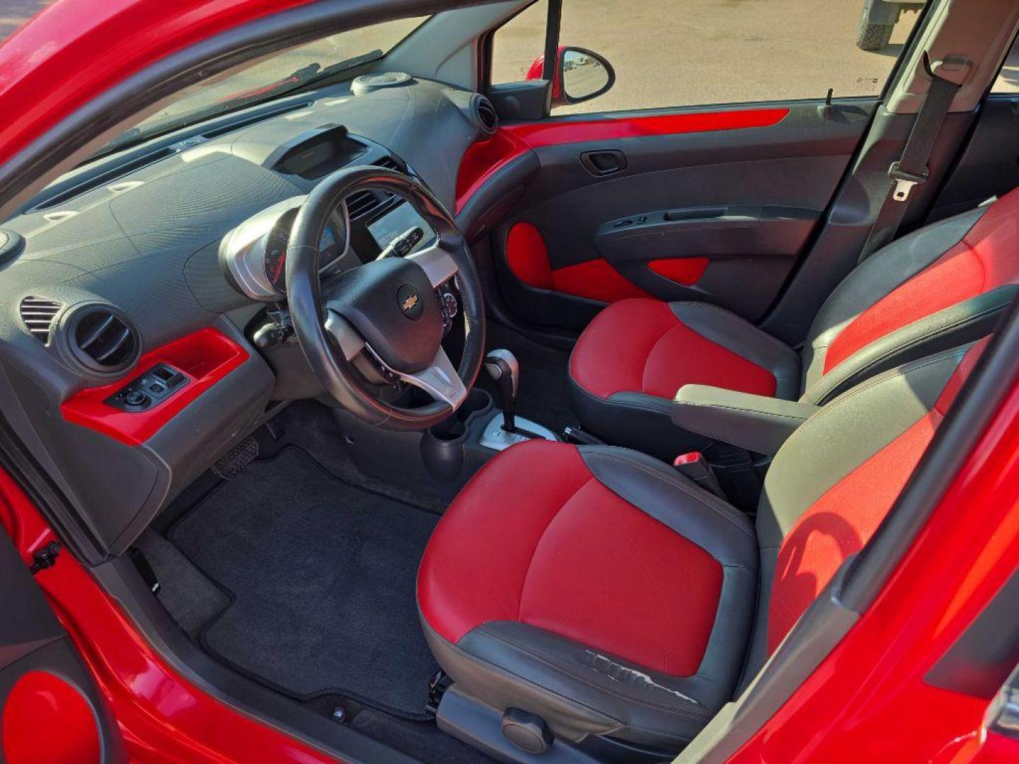 2013 RED CHEVROLET SPARK 2LT (KL8CF6S93DC) with an 1.2L engine, Automatic transmission, located at 495 Old Highway 20 West, South Sioux City, NE, 68776, (402) 494-2677, 42.458408, -96.443512 - Photo#7
