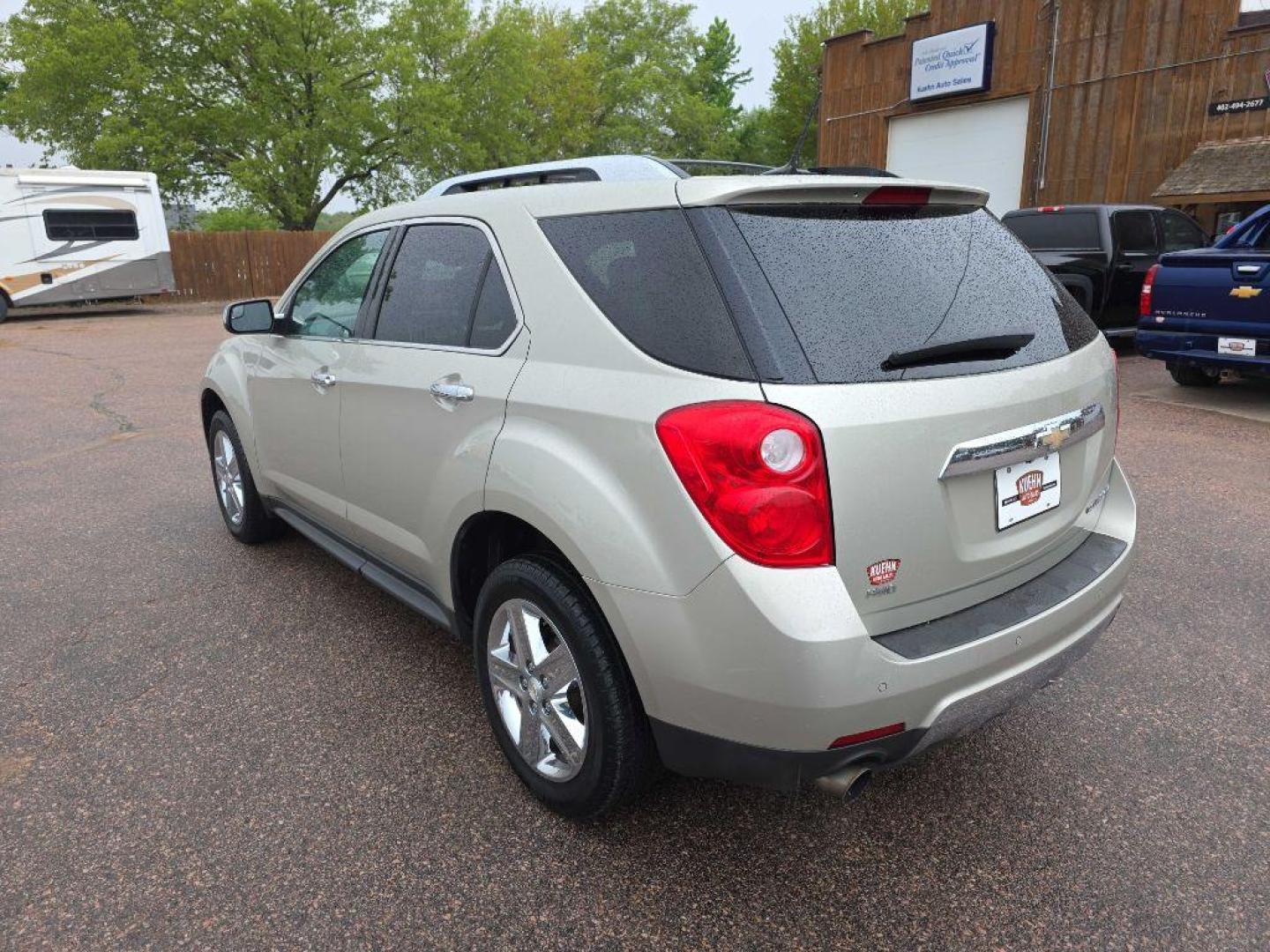 2014 TAN CHEVROLET EQUINOX LTZ (2GNFLHE35E6) with an 3.6L engine, Automatic transmission, located at 495 Old Highway 20 West, South Sioux City, NE, 68776, (402) 494-2677, 42.458408, -96.443512 - Photo#2