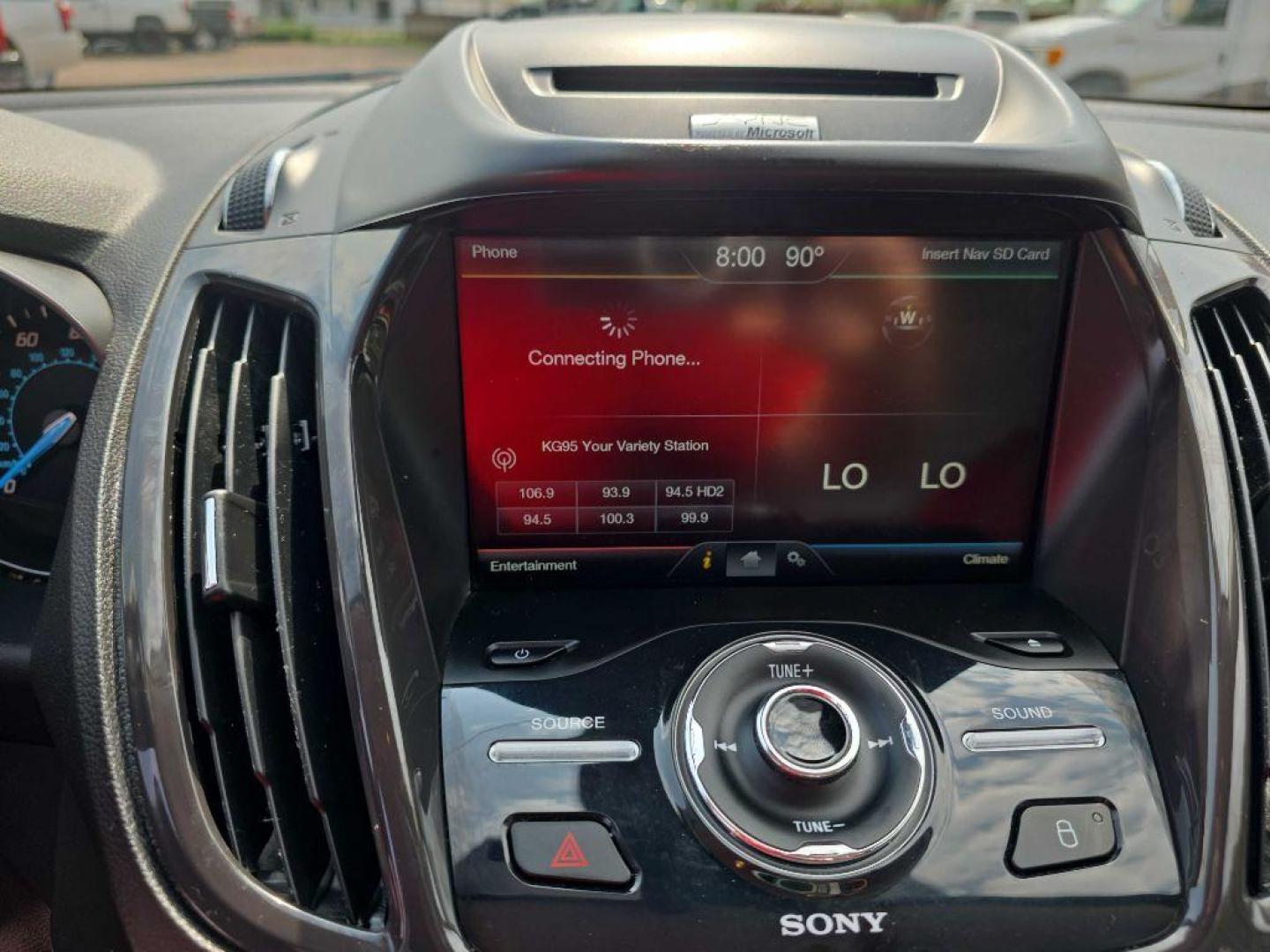2015 MAROON FORD ESCAPE TITANIUM (1FMCU9J94FU) with an 2.0L engine, Automatic transmission, located at 495 Old Highway 20 West, South Sioux City, NE, 68776, (402) 494-2677, 42.458408, -96.443512 - Photo#9