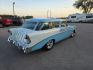 1956 BLUE CHEVROLET NOMAD WAGON (VC56S027265) with an 350 engine, Automatic transmission, located at 495 Old Highway 20 West, South Sioux City, NE, 68776, (402) 494-2677, 42.458408, -96.443512 - Photo#3