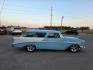 1956 BLUE CHEVROLET NOMAD WAGON (VC56S027265) with an 350 engine, Automatic transmission, located at 495 Old Highway 20 West, South Sioux City, NE, 68776, (402) 494-2677, 42.458408, -96.443512 - Photo#4