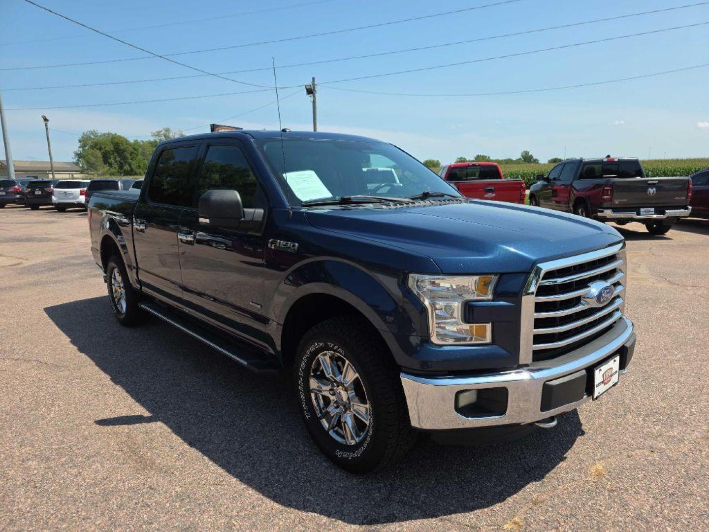 2015 BLUE FORD F150 SUPERCREW (1FTEW1EP9FK) with an 2.7L engine, Automatic transmission, located at 495 Old Highway 20 West, South Sioux City, NE, 68776, (402) 494-2677, 42.458408, -96.443512 - Photo#5
