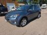 2014 BLUE TOYOTA RAV4 XLE (JTMRFREV8ED) with an 2.5L engine, Automatic transmission, located at 495 Old Highway 20 West, South Sioux City, NE, 68776, (402) 494-2677, 42.458408, -96.443512 - Photo#0