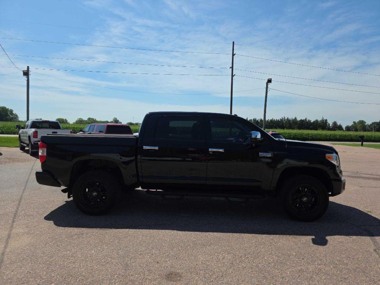 2016 BLACK TOYOTA TUNDRA CREWMAX 1794 (5TFAW5F12GX) with an 5.7L engine, Automatic transmission, located at 495 Old Highway 20 West, South Sioux City, NE, 68776, (402) 494-2677, 42.458408, -96.443512 - Photo#2