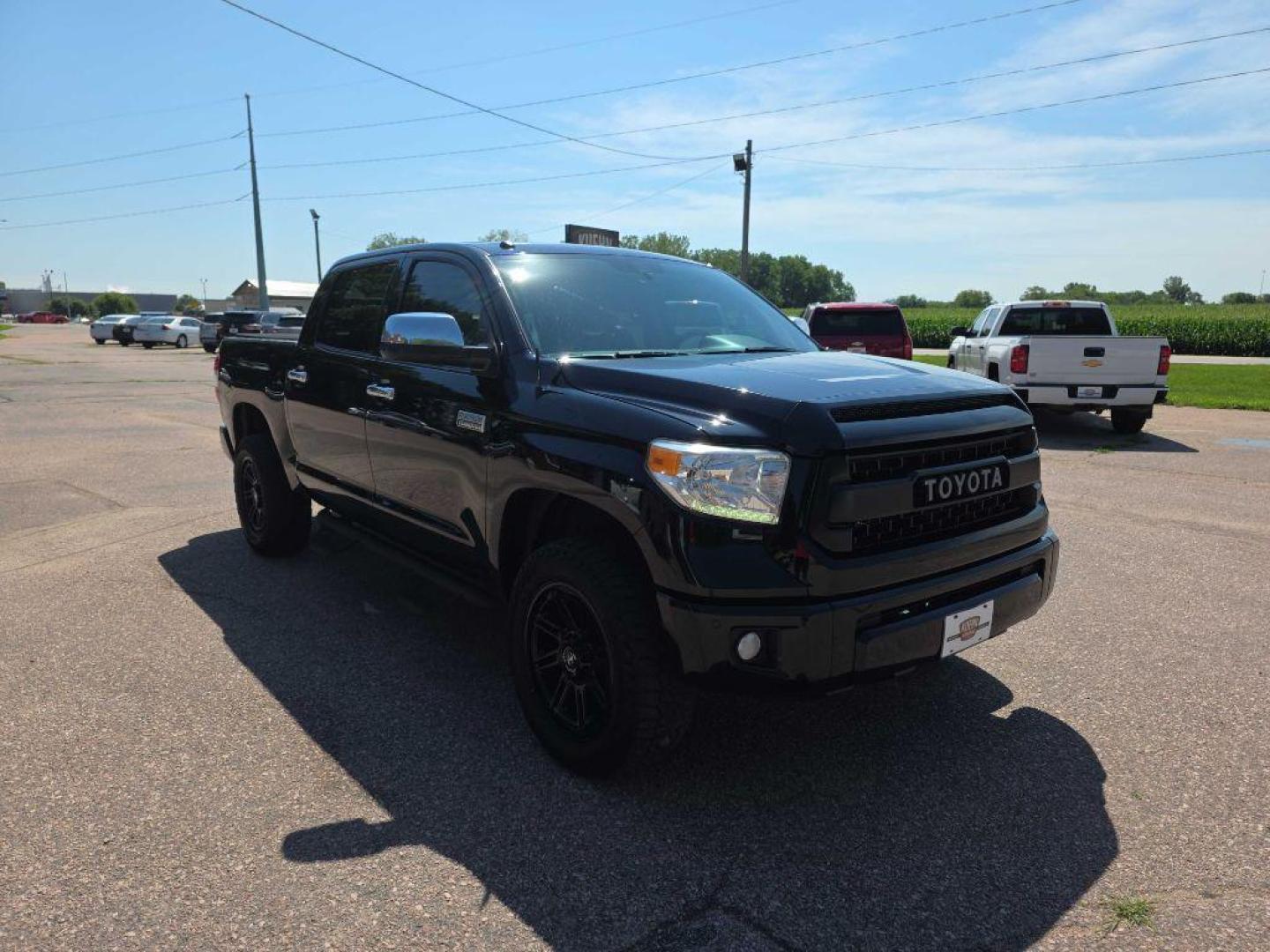 2016 BLACK TOYOTA TUNDRA CREWMAX 1794 (5TFAW5F12GX) with an 5.7L engine, Automatic transmission, located at 495 Old Highway 20 West, South Sioux City, NE, 68776, (402) 494-2677, 42.458408, -96.443512 - Photo#5