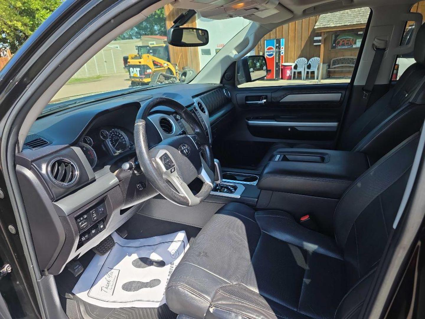 2016 BLACK TOYOTA TUNDRA CREWMAX 1794 (5TFAW5F12GX) with an 5.7L engine, Automatic transmission, located at 495 Old Highway 20 West, South Sioux City, NE, 68776, (402) 494-2677, 42.458408, -96.443512 - Photo#11