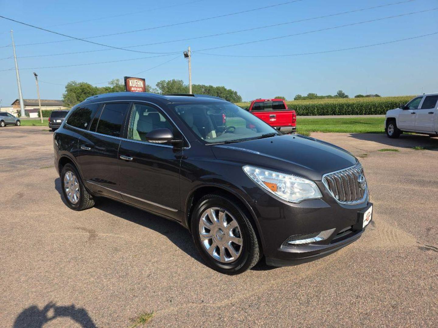 2016 GRAY BUICK ENCLAVE (5GAKVBKD7GJ) with an 3.6L engine, Automatic transmission, located at 495 Old Highway 20 West, South Sioux City, NE, 68776, (402) 494-2677, 42.458408, -96.443512 - Photo#4