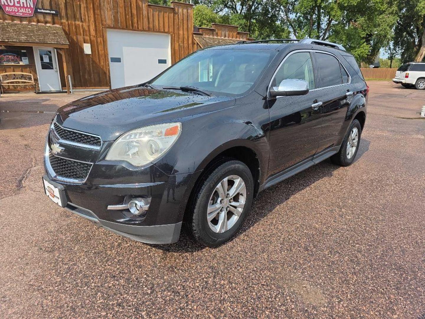 2010 BLACK CHEVROLET EQUINOX LTZ (2CNALFEW4A6) with an 2.4L engine, Automatic transmission, located at 495 Old Highway 20 West, South Sioux City, NE, 68776, (402) 494-2677, 42.458408, -96.443512 - Photo#0