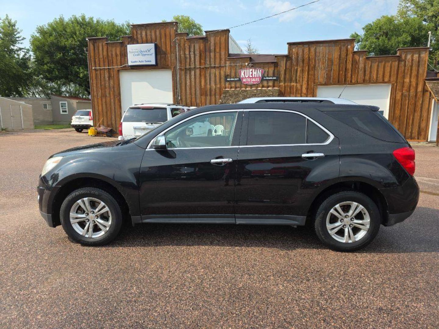 2010 BLACK CHEVROLET EQUINOX LTZ (2CNALFEW4A6) with an 2.4L engine, Automatic transmission, located at 495 Old Highway 20 West, South Sioux City, NE, 68776, (402) 494-2677, 42.458408, -96.443512 - Photo#1