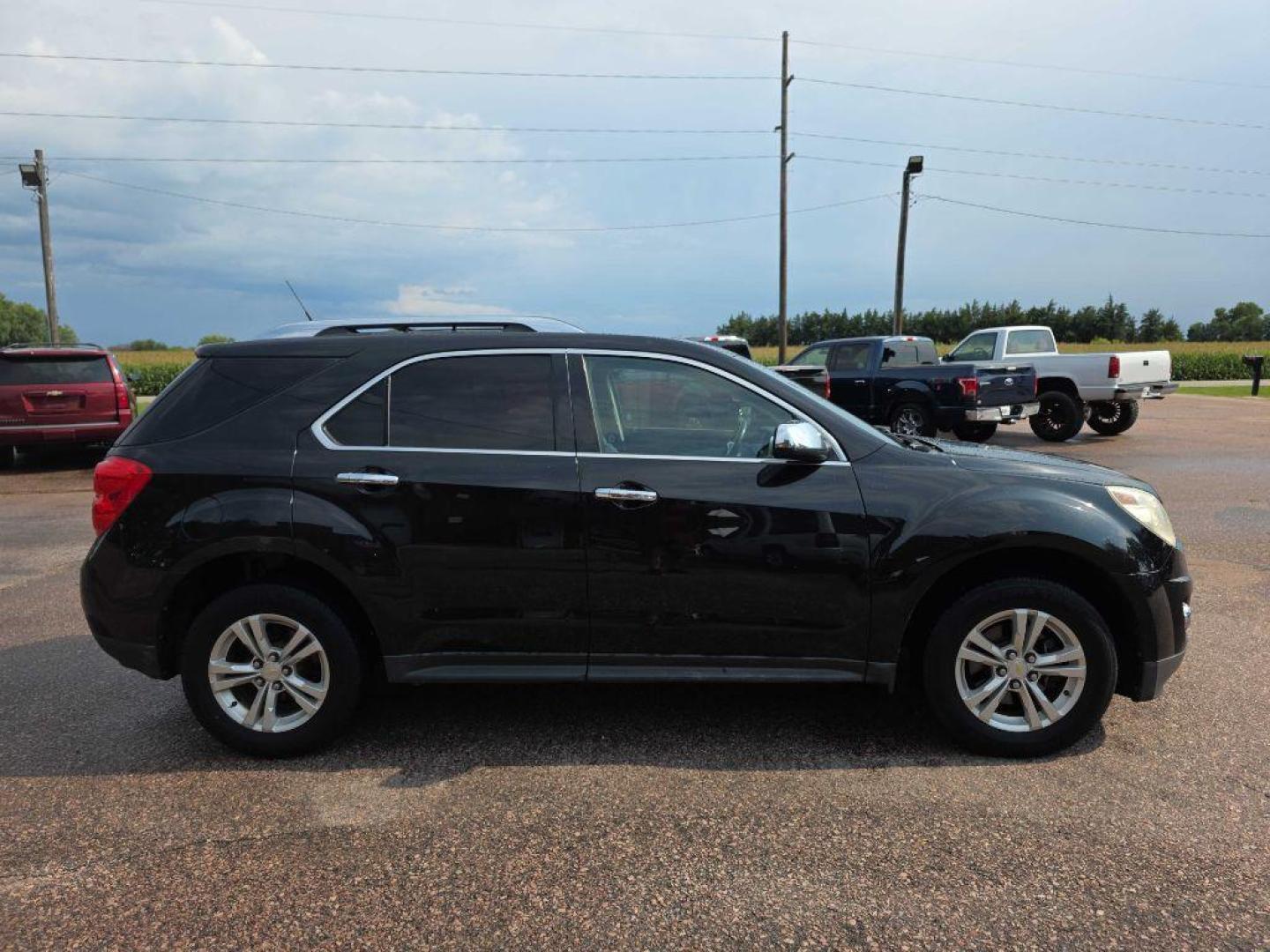 2010 BLACK CHEVROLET EQUINOX LTZ (2CNALFEW4A6) with an 2.4L engine, Automatic transmission, located at 495 Old Highway 20 West, South Sioux City, NE, 68776, (402) 494-2677, 42.458408, -96.443512 - Photo#2