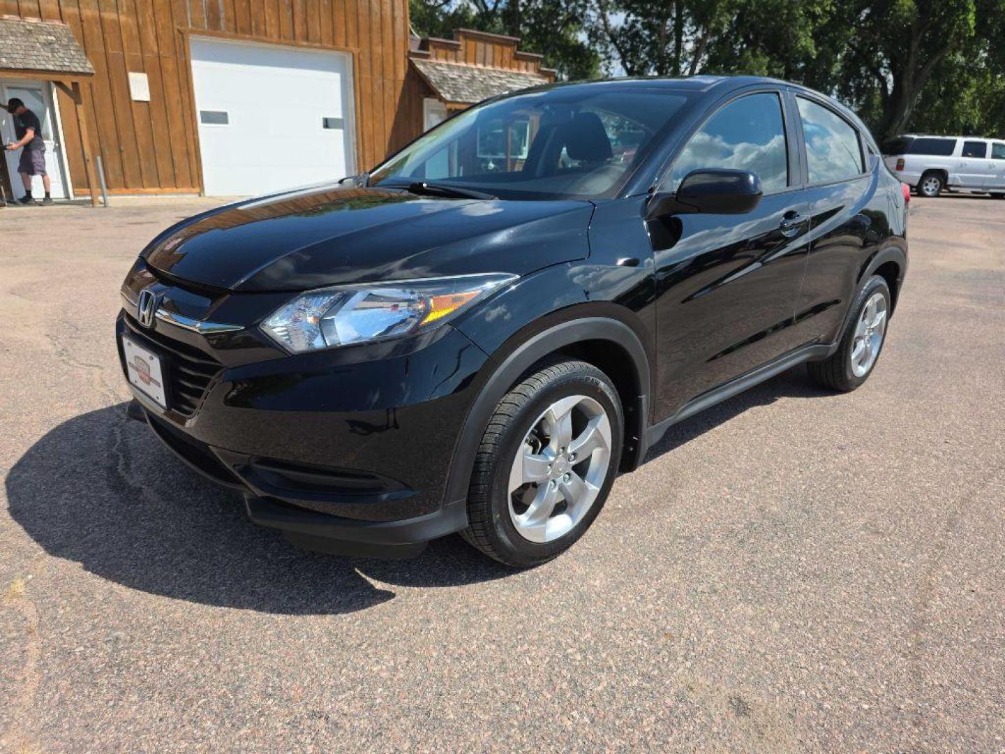 2016 BLACK HONDA HR-V LX (3CZRU6H31GM) with an 1.8L engine, Continuously Variable transmission, located at 495 Old Highway 20 West, South Sioux City, NE, 68776, (402) 494-2677, 42.458408, -96.443512 - Photo#3