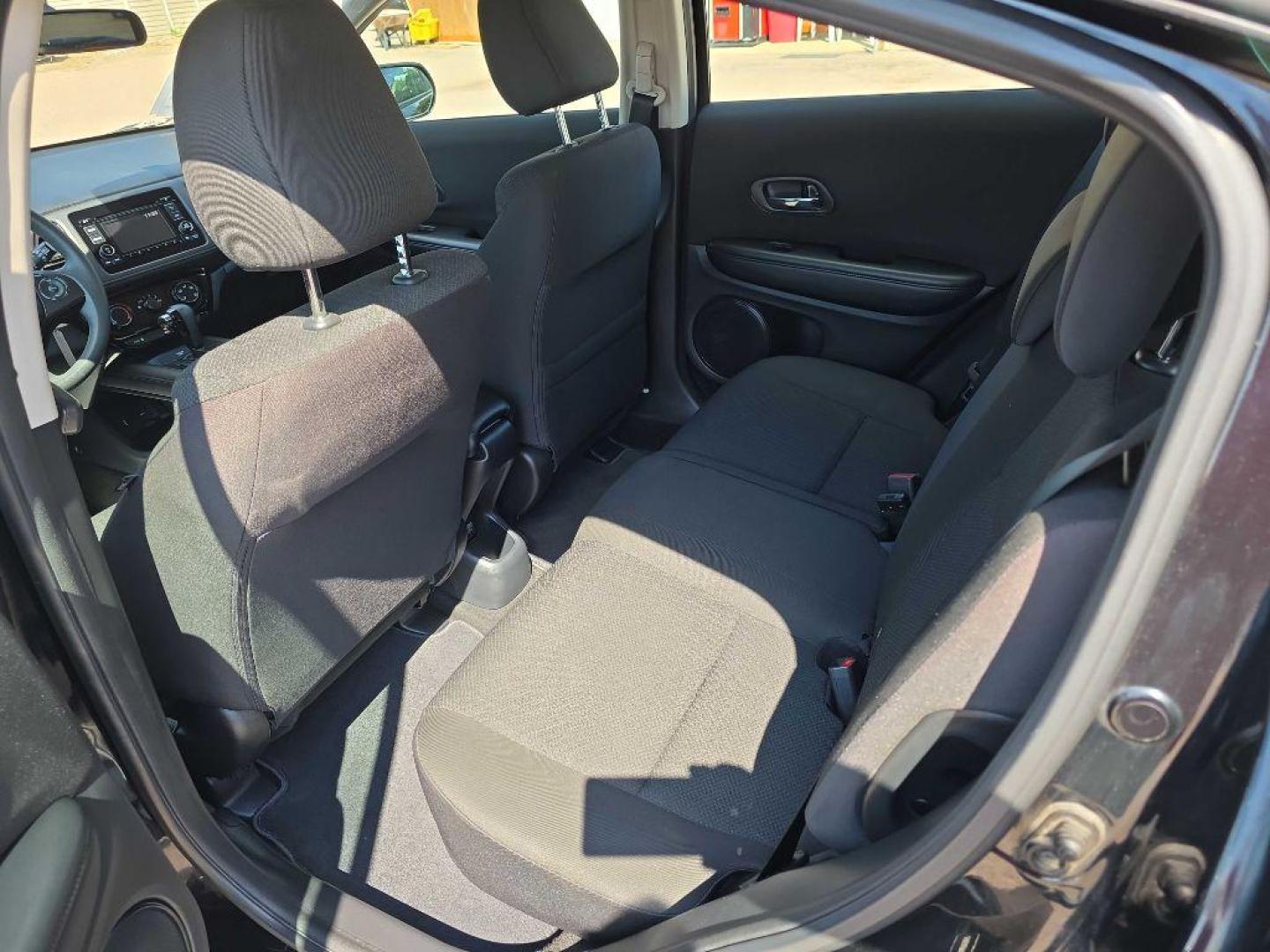 2016 BLACK HONDA HR-V LX (3CZRU6H31GM) with an 1.8L engine, Continuously Variable transmission, located at 495 Old Highway 20 West, South Sioux City, NE, 68776, (402) 494-2677, 42.458408, -96.443512 - Photo#5