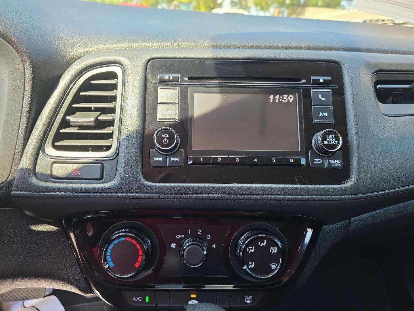 2016 BLACK HONDA HR-V LX (3CZRU6H31GM) with an 1.8L engine, Continuously Variable transmission, located at 495 Old Highway 20 West, South Sioux City, NE, 68776, (402) 494-2677, 42.458408, -96.443512 - Photo#6