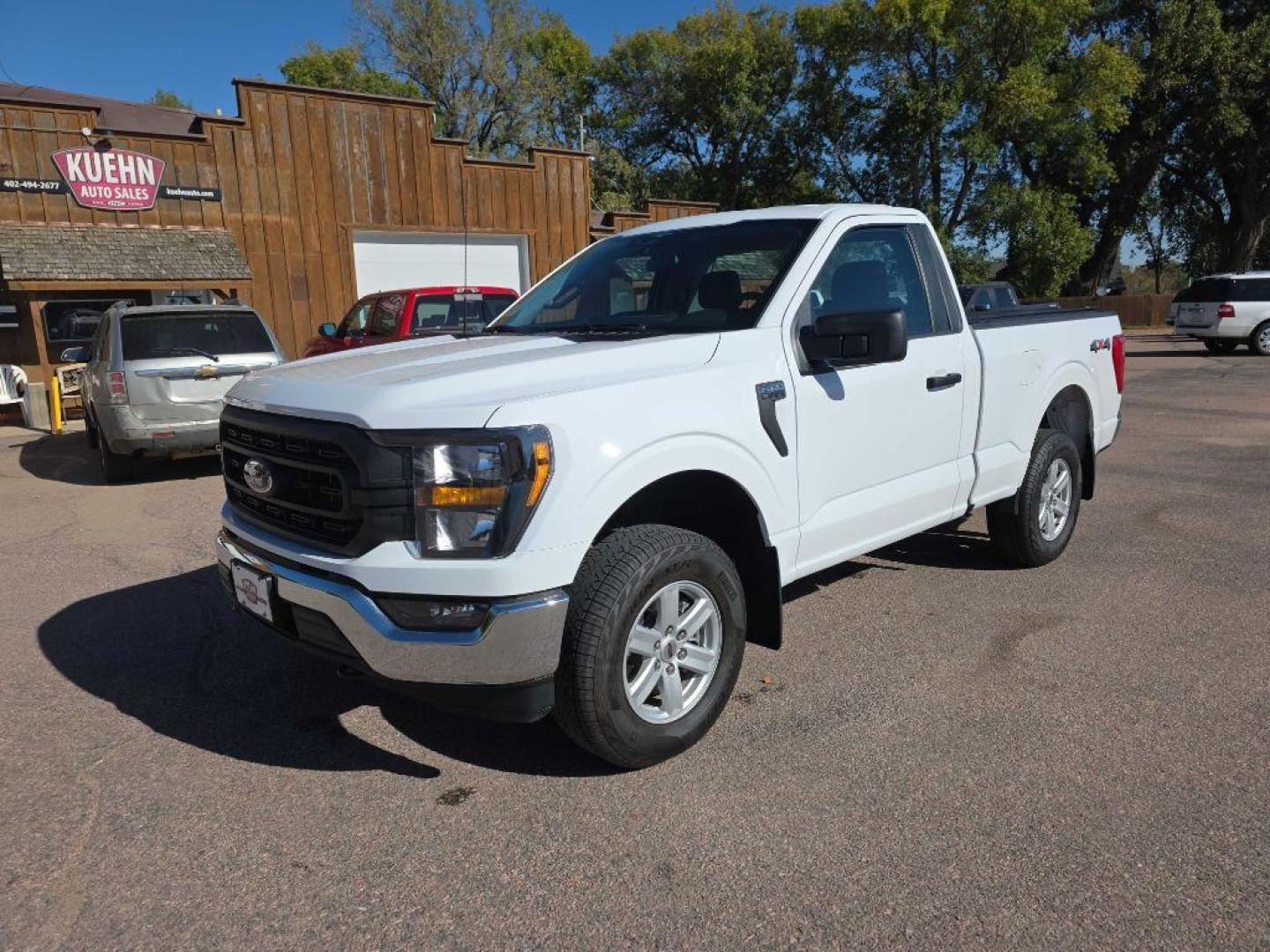 2023 WHITE FORD F150 (1FTMF1EP6PK) with an 2.7L engine, Automatic transmission, located at 495 Old Highway 20 West, South Sioux City, NE, 68776, (402) 494-2677, 42.458408, -96.443512 - Photo#26