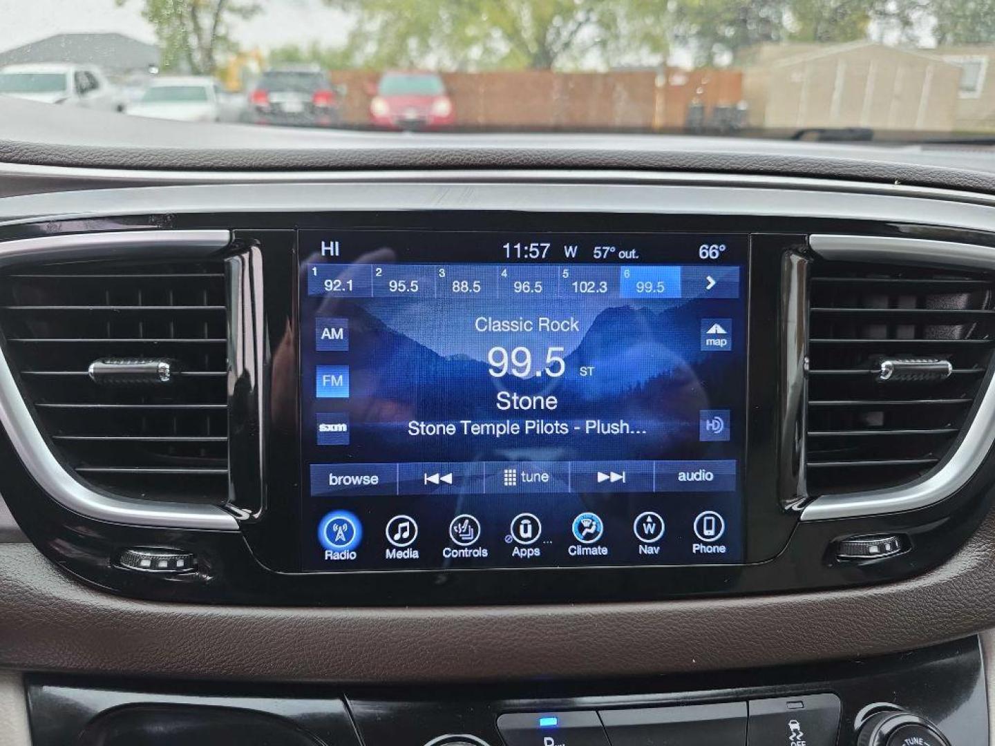 2017 WHITE CHRYSLER PACIFICA TOURING L PLUS (2C4RC1EG3HR) with an 3.6L engine, Automatic transmission, located at 495 Old Highway 20 West, South Sioux City, NE, 68776, (402) 494-2677, 42.458408, -96.443512 - Photo#14