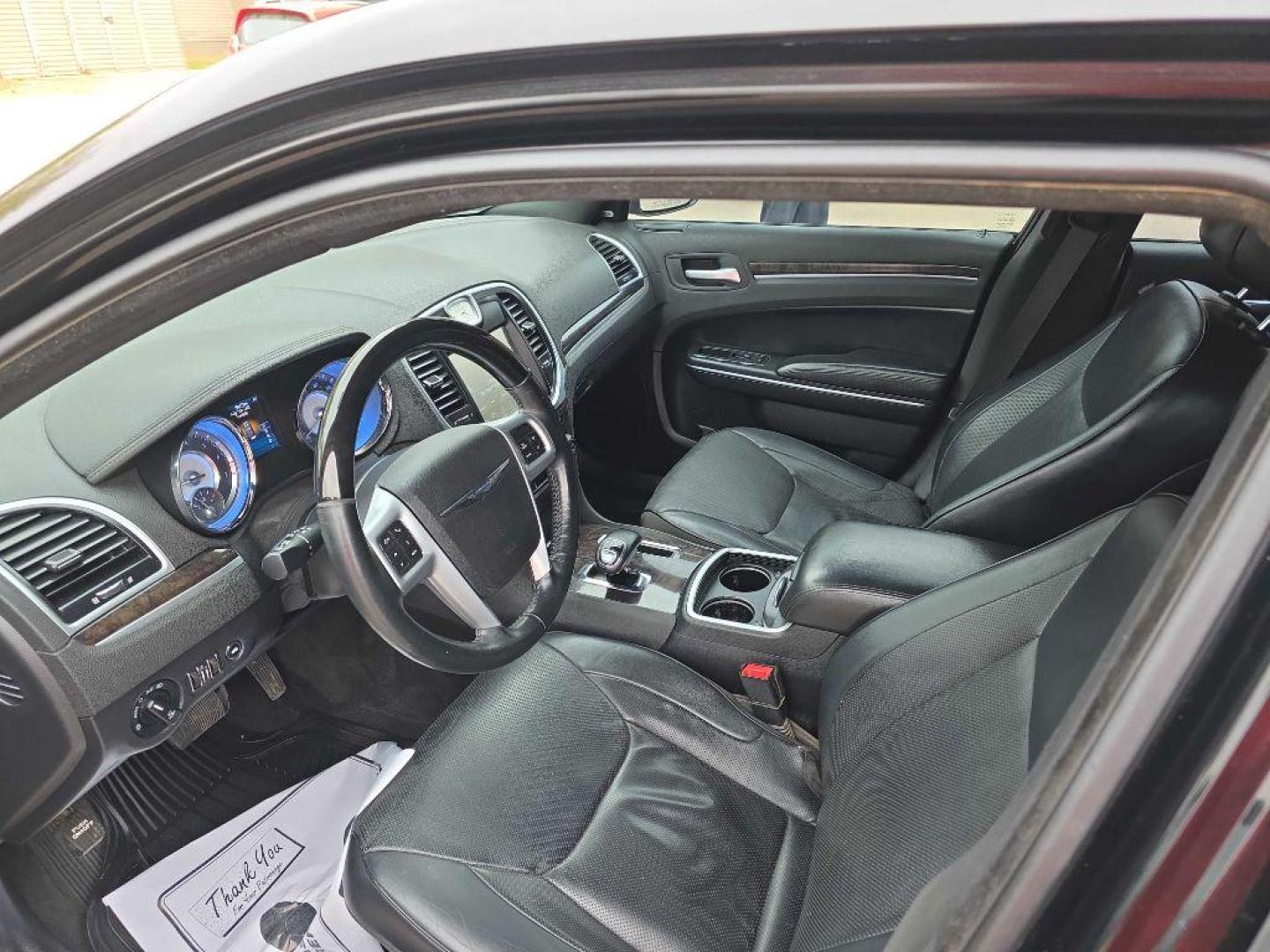 2014 BLACK CHRYSLER 300C (2C3CCAKGXEH) with an 3.6L engine, Automatic transmission, located at 495 Old Highway 20 West, South Sioux City, NE, 68776, (402) 494-2677, 42.458408, -96.443512 - Photo#7