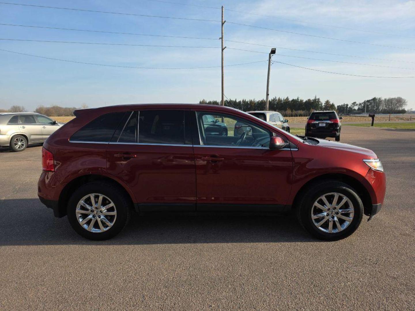 2014 ORANGE FORD EDGE LIMITED (2FMDK4KC4EB) with an 3.5L engine, Automatic transmission, located at 495 Old Highway 20 West, South Sioux City, NE, 68776, (402) 494-2677, 42.458408, -96.443512 - Photo#13