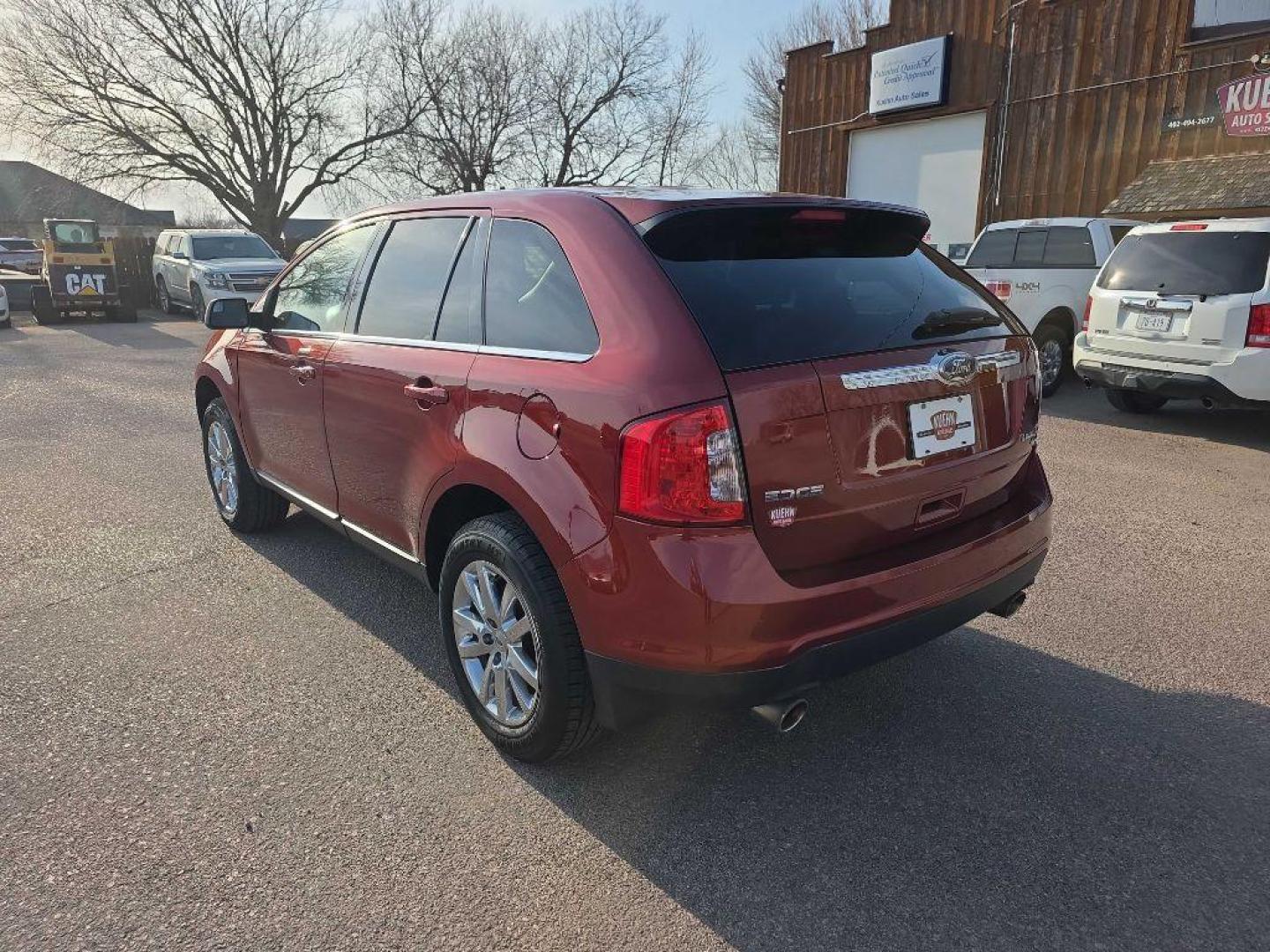 2014 ORANGE FORD EDGE LIMITED (2FMDK4KC4EB) with an 3.5L engine, Automatic transmission, located at 495 Old Highway 20 West, South Sioux City, NE, 68776, (402) 494-2677, 42.458408, -96.443512 - Photo#26