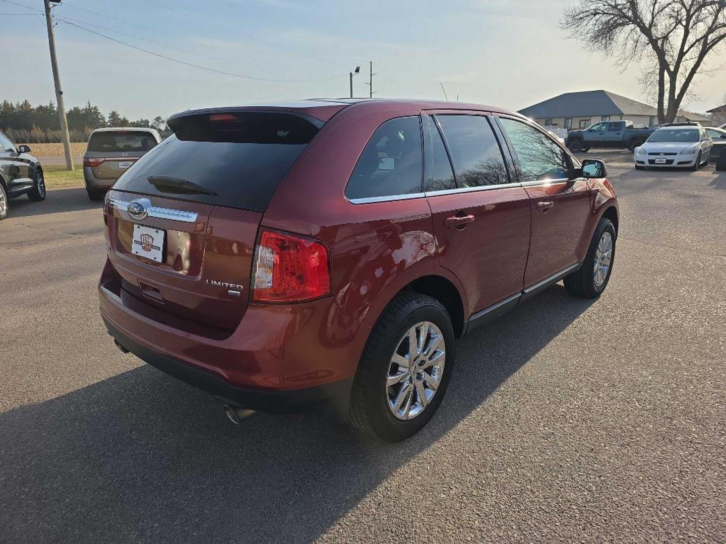 2014 ORANGE FORD EDGE LIMITED (2FMDK4KC4EB) with an 3.5L engine, Automatic transmission, located at 495 Old Highway 20 West, South Sioux City, NE, 68776, (402) 494-2677, 42.458408, -96.443512 - Photo#28