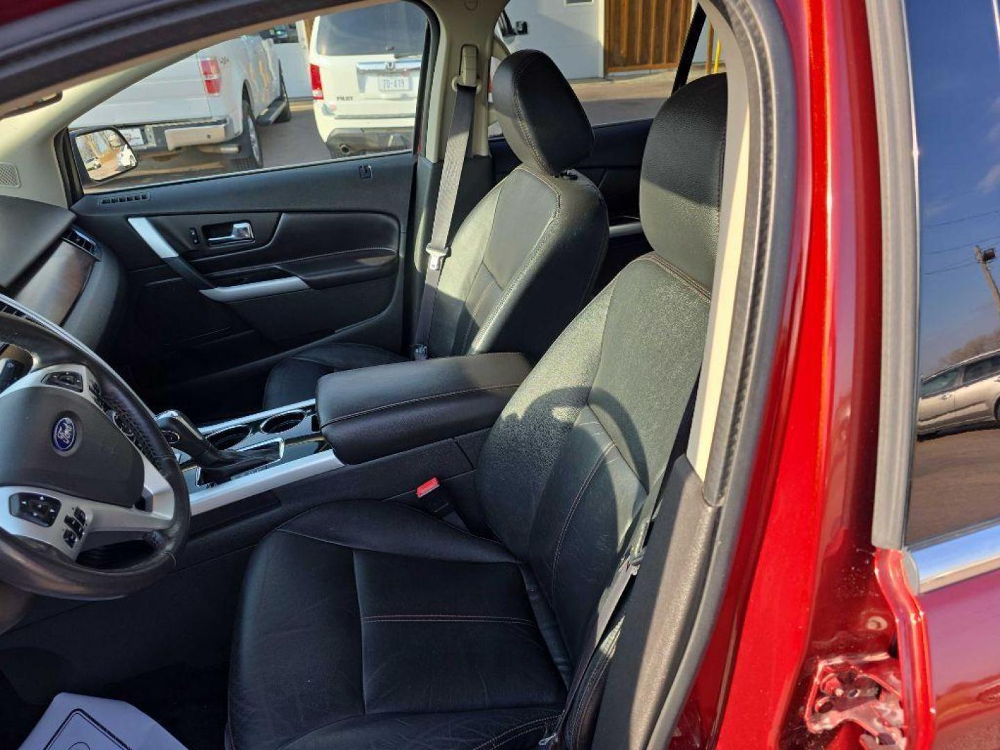 2014 ORANGE FORD EDGE LIMITED (2FMDK4KC4EB) with an 3.5L engine, Automatic transmission, located at 495 Old Highway 20 West, South Sioux City, NE, 68776, (402) 494-2677, 42.458408, -96.443512 - Photo#32