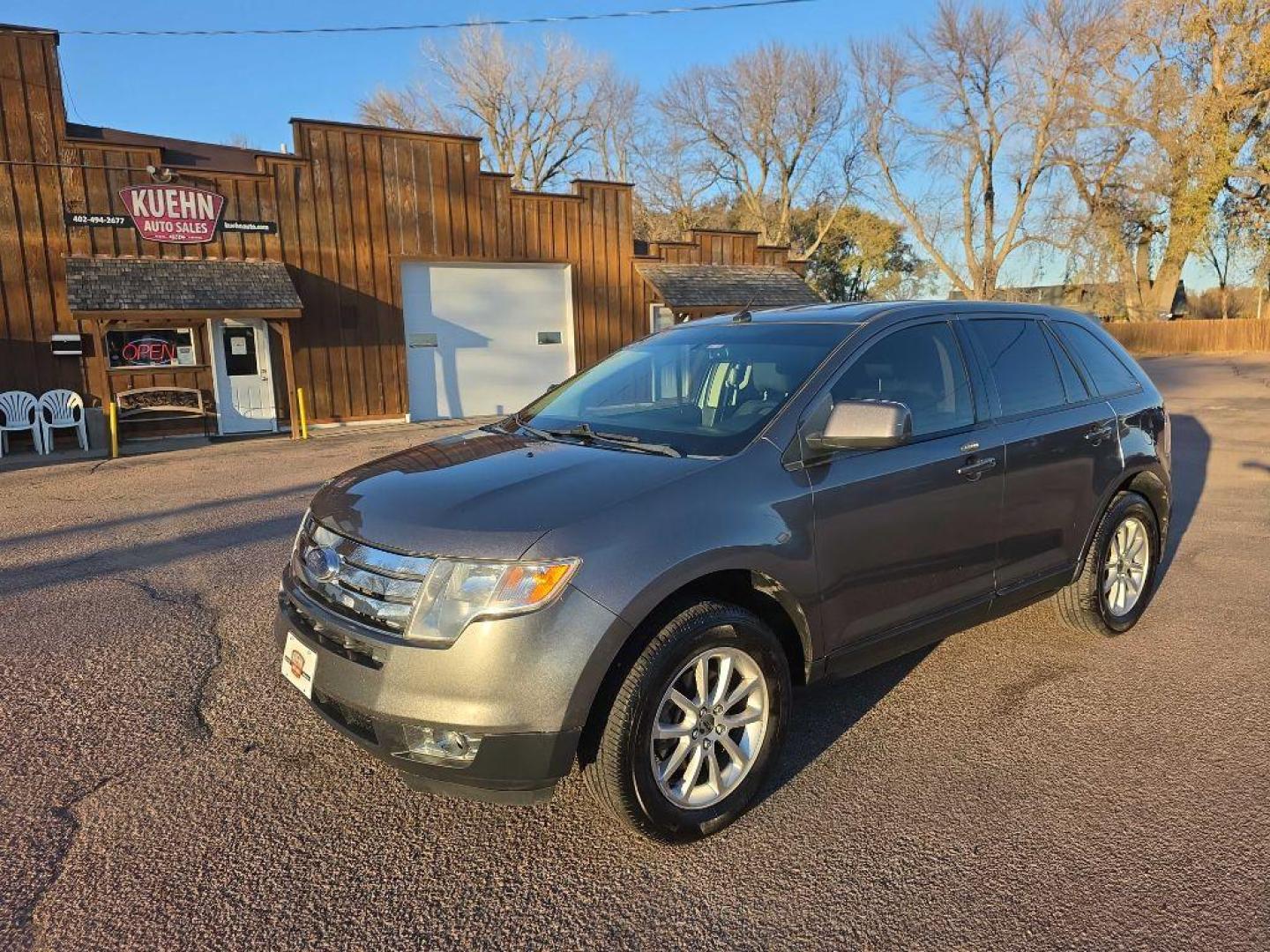 2010 SILVER FORD EDGE SEL (2FMDK3JC4AB) with an 3.5L engine, Automatic transmission, located at 495 Old Highway 20 West, South Sioux City, NE, 68776, (402) 494-2677, 42.458408, -96.443512 - Photo#4