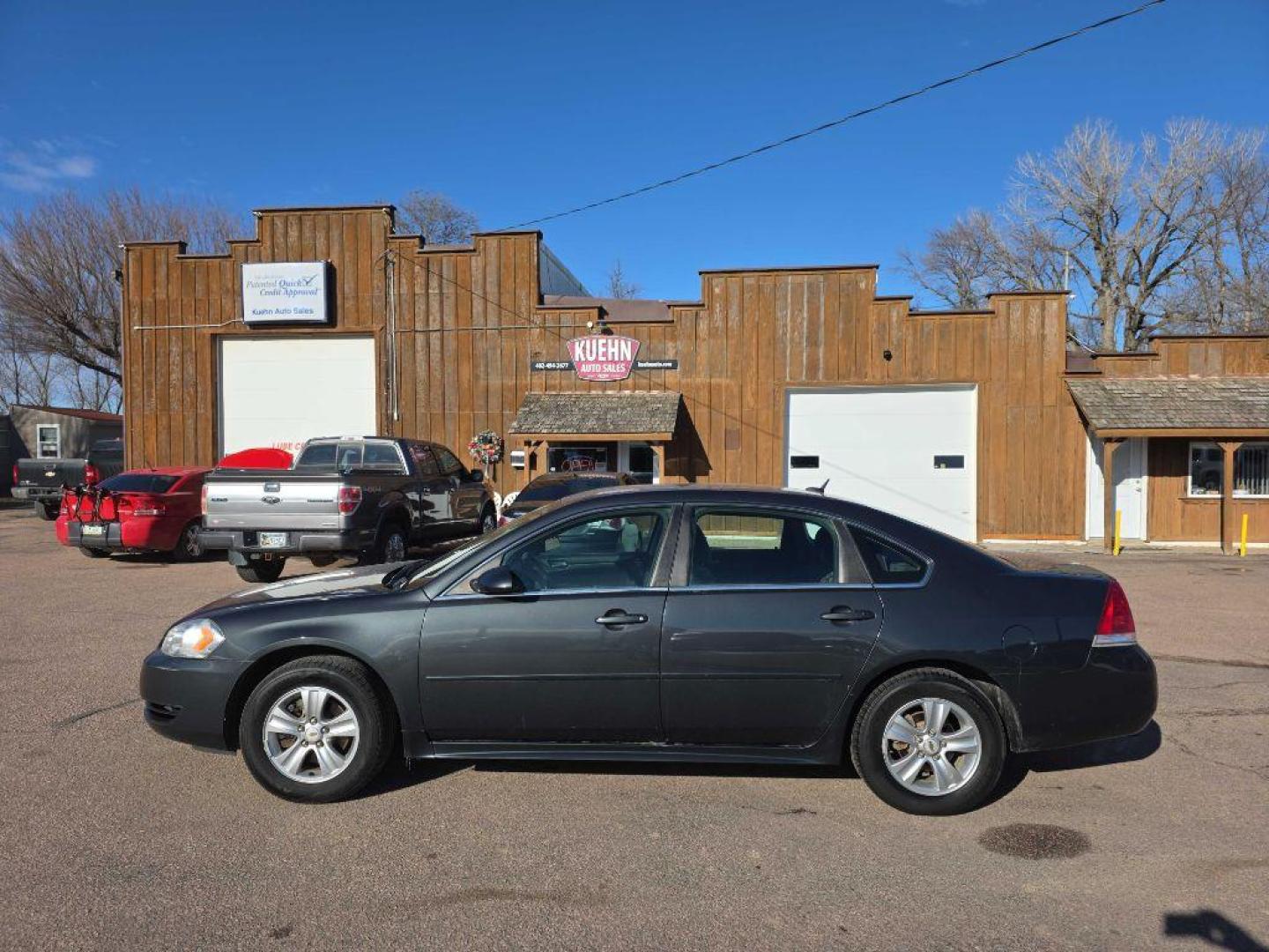 2016 BLACK CHEVROLET IMPALA LIMITED LS (2G1WA5E30G1) with an 3.6L engine, Automatic transmission, located at 495 Old Highway 20 West, South Sioux City, NE, 68776, (402) 494-2677, 42.458408, -96.443512 - Photo#1