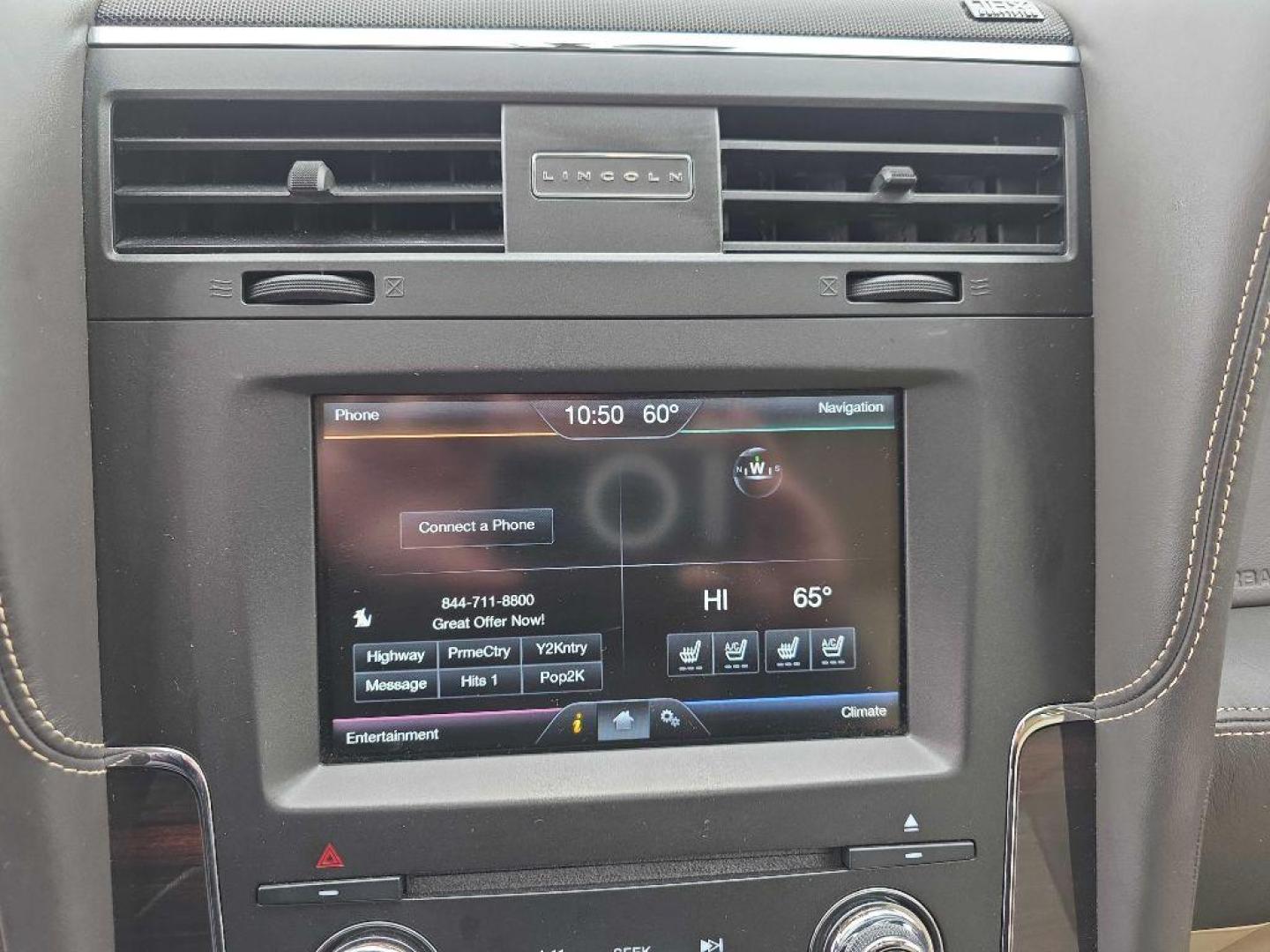 2015 WHITE LINCOLN NAVIGATOR L (5LMJJ3JT8FE) with an 3.5L engine, Automatic transmission, located at 495 Old Highway 20 West, South Sioux City, NE, 68776, (402) 494-2677, 42.458408, -96.443512 - Photo#14