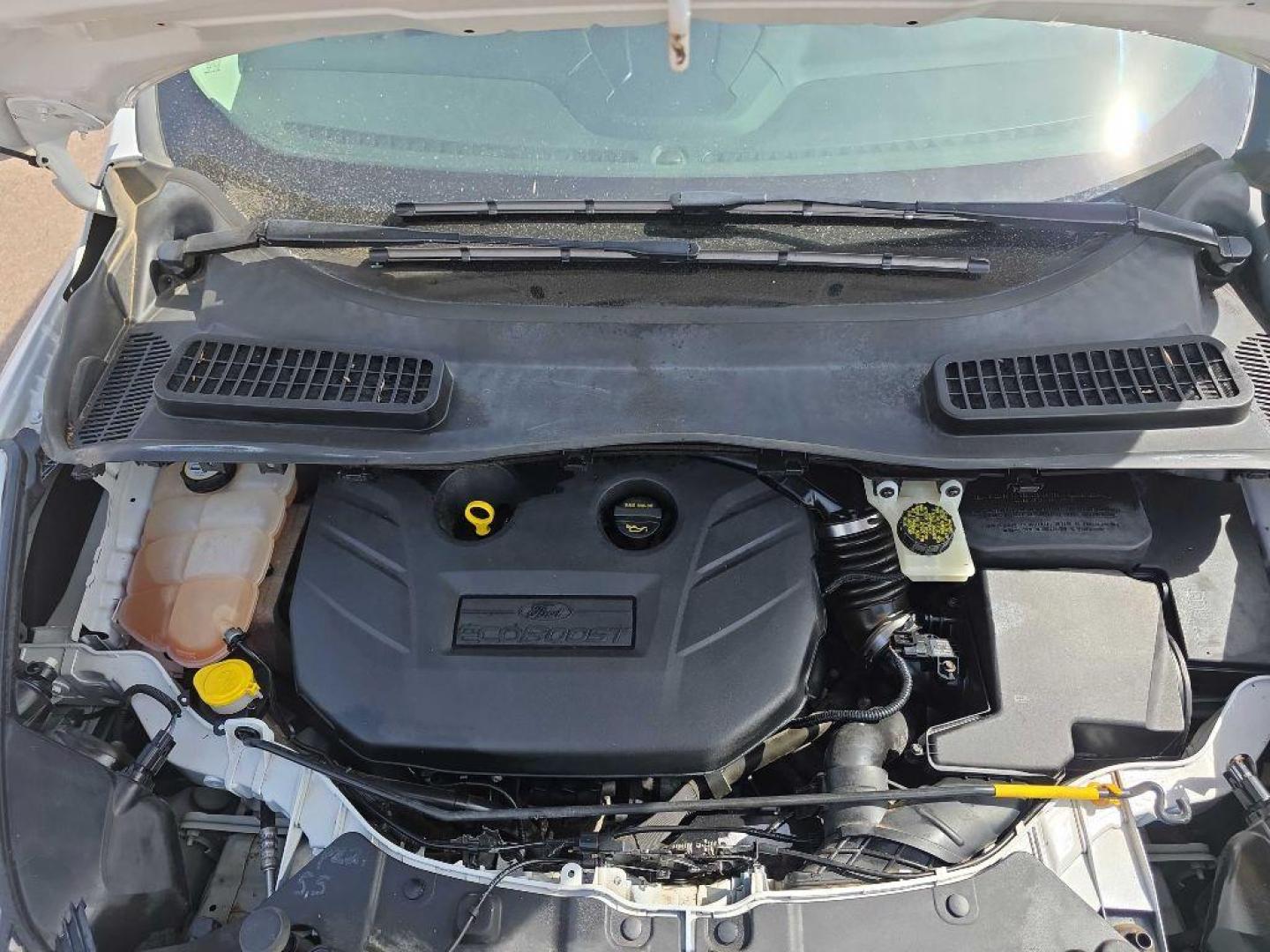2013 WHITE FORD ESCAPE SE (1FMCU9G9XDU) with an 2.0L engine, Automatic transmission, located at 495 Old Highway 20 West, South Sioux City, NE, 68776, (402) 494-2677, 42.458408, -96.443512 - Photo#14