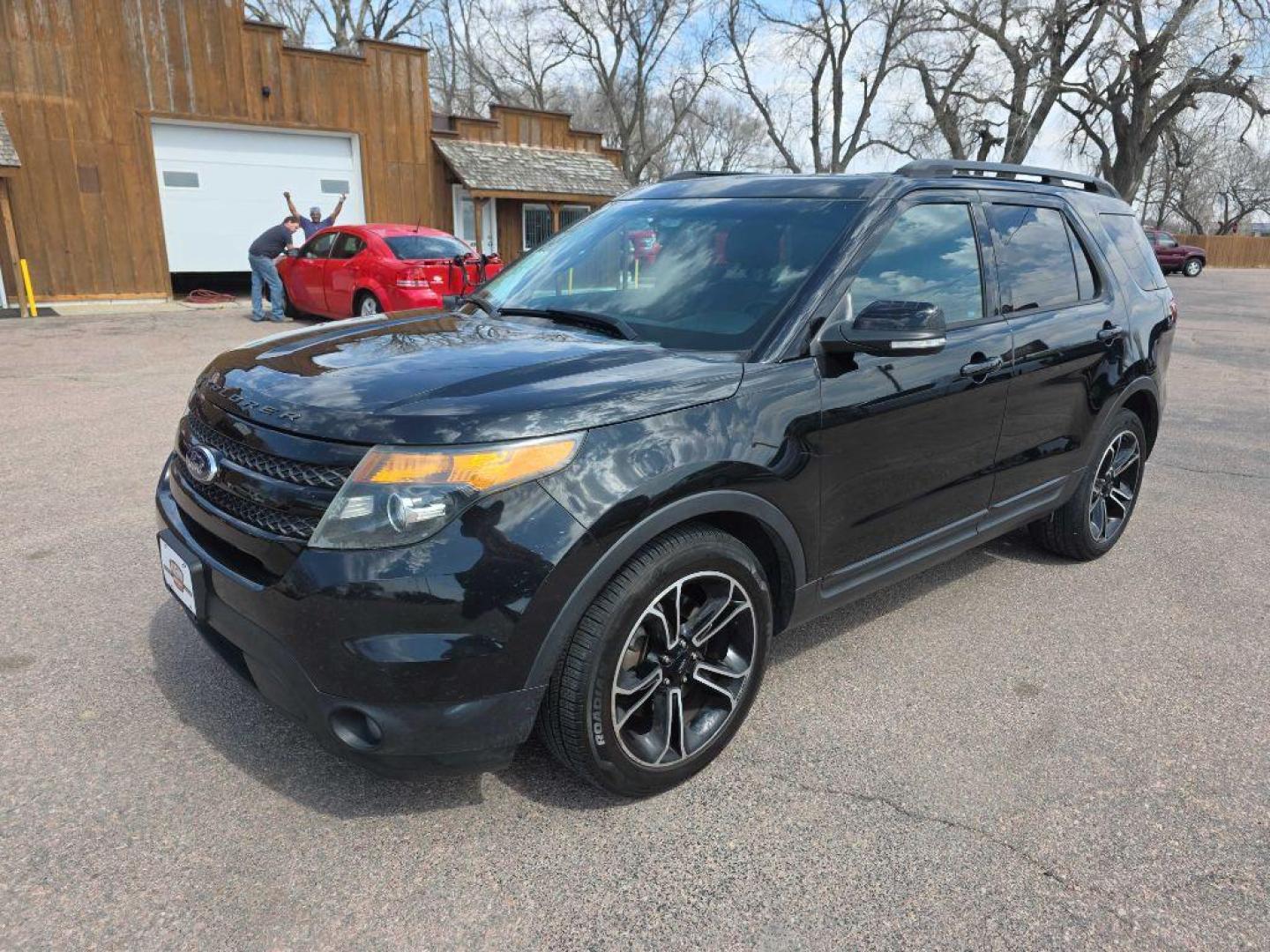 2015 BLACK FORD EXPLORER SPORT (1FM5K8GT2FG) with an 3.5L engine, Automatic transmission, located at 495 Old Highway 20 West, South Sioux City, NE, 68776, (402) 494-2677, 42.458408, -96.443512 - Photo#0