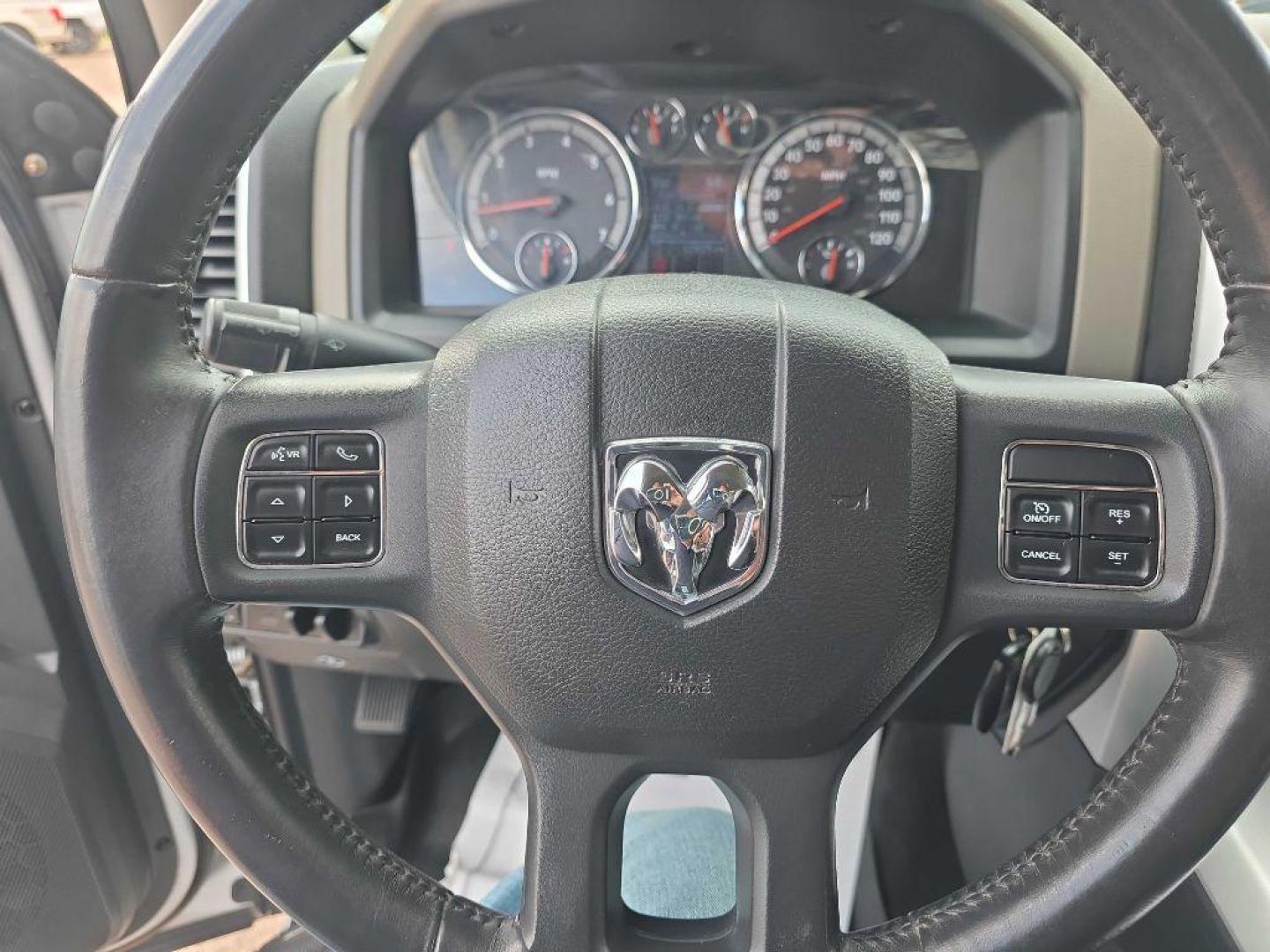 2012 SILVER DODGE RAM 1500 SLT (1C6RD7LT3CS) with an 5.7L engine, Automatic transmission, located at 495 Old Highway 20 West, South Sioux City, NE, 68776, (402) 494-2677, 42.458408, -96.443512 - Photo#14