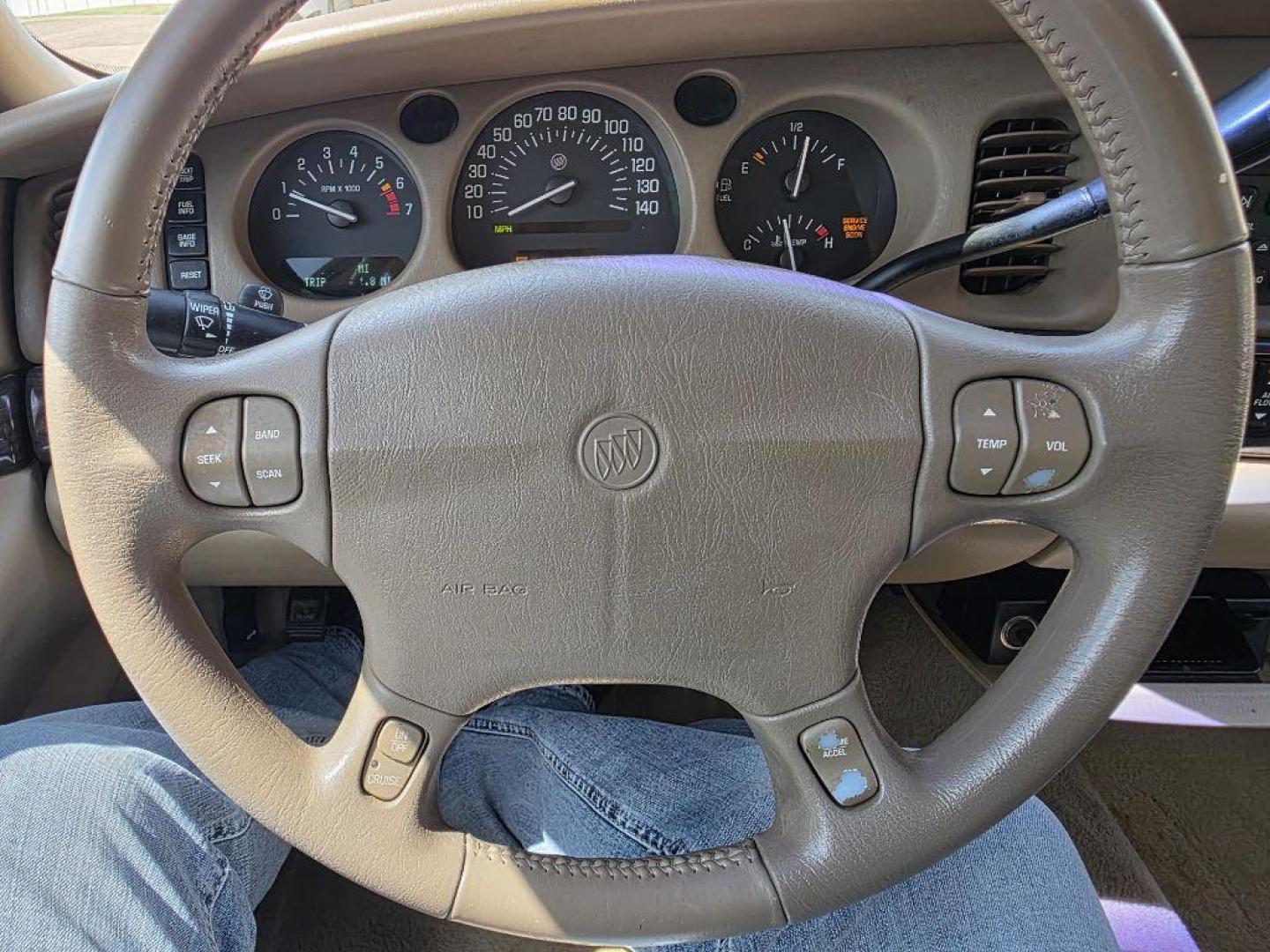 2004 WHITE BUICK LESABRE LIMITED (1G4HR54K44U) with an 3.8L engine, Automatic transmission, located at 495 Old Highway 20 West, South Sioux City, NE, 68776, (402) 494-2677, 42.458408, -96.443512- Photo#12