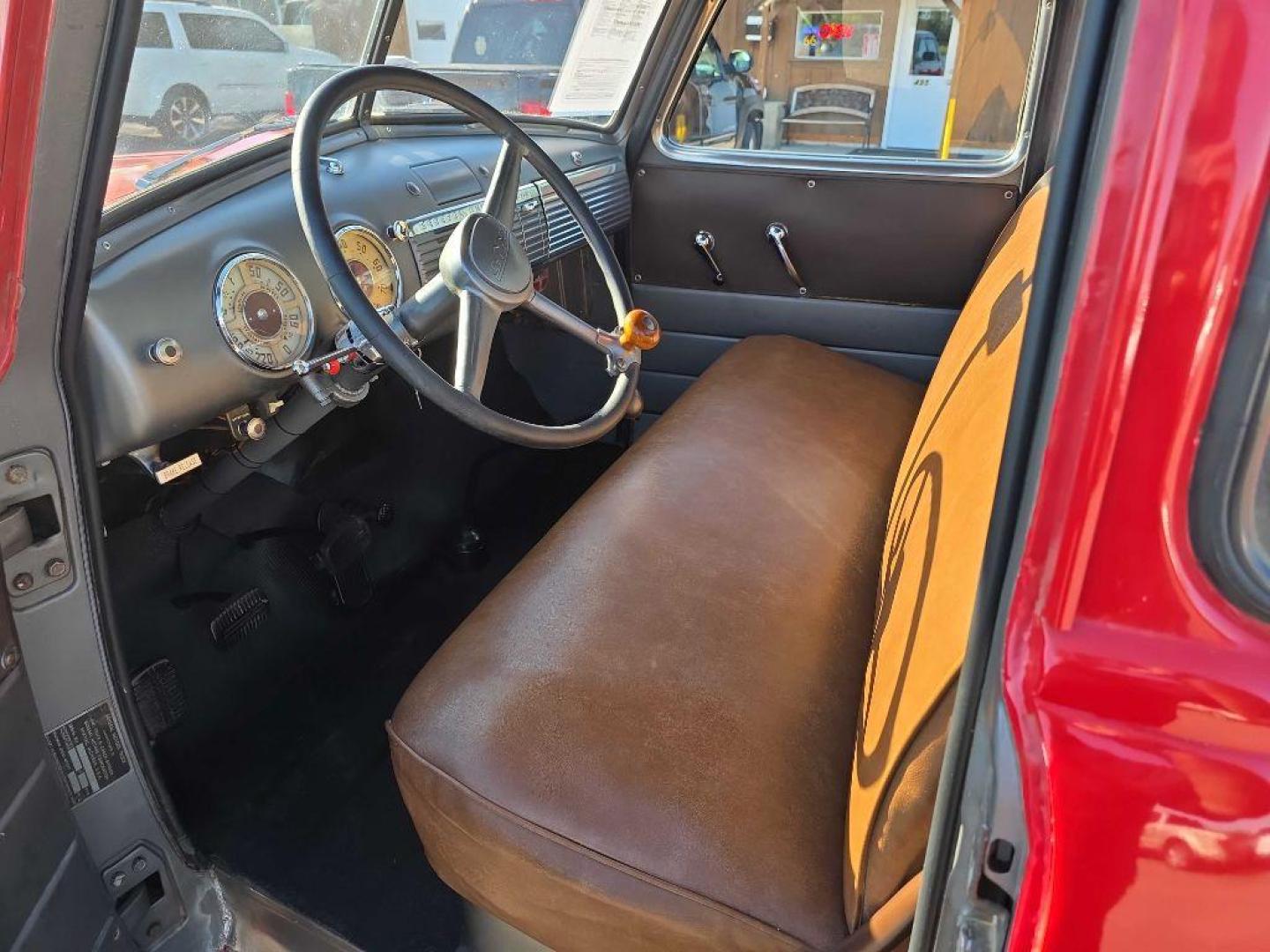 1950 RED GMC 150 2dr (FC15225715) with an 228 engine, Automatic transmission, located at 495 Old Highway 20 West, South Sioux City, NE, 68776, (402) 494-2677, 42.458408, -96.443512 - Photo#8