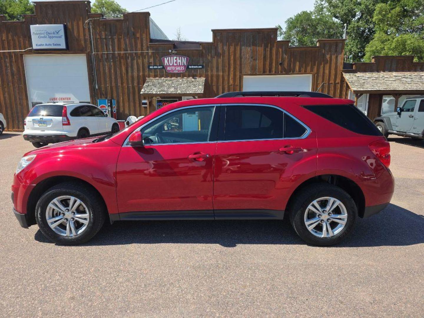2015 MAROON CHEVROLET EQUINOX LT (2GNALBEK6F6) with an 2.4L engine, Automatic transmission, located at 495 Old Highway 20 West, South Sioux City, NE, 68776, (402) 494-2677, 42.458408, -96.443512 - Photo#1