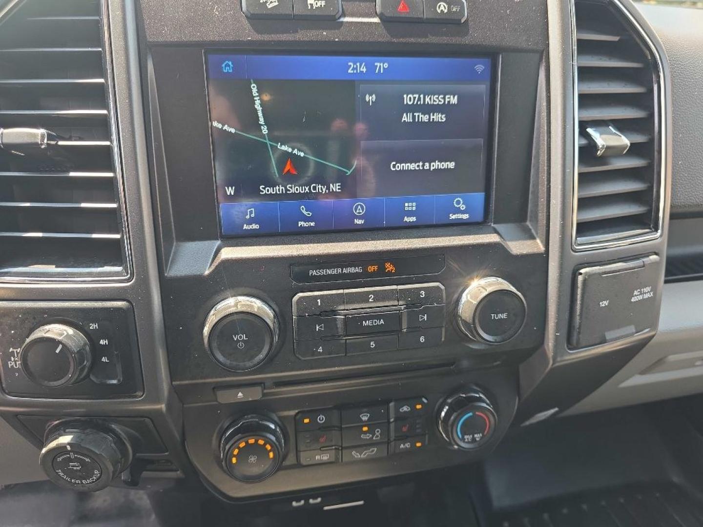 2018 WHITE FORD F150 SUPERCREW (1FTEW1EGXJK) with an 3.5L engine, Automatic transmission, located at 495 Old Highway 20 West, South Sioux City, NE, 68776, (402) 494-2677, 42.458408, -96.443512- Photo#10
