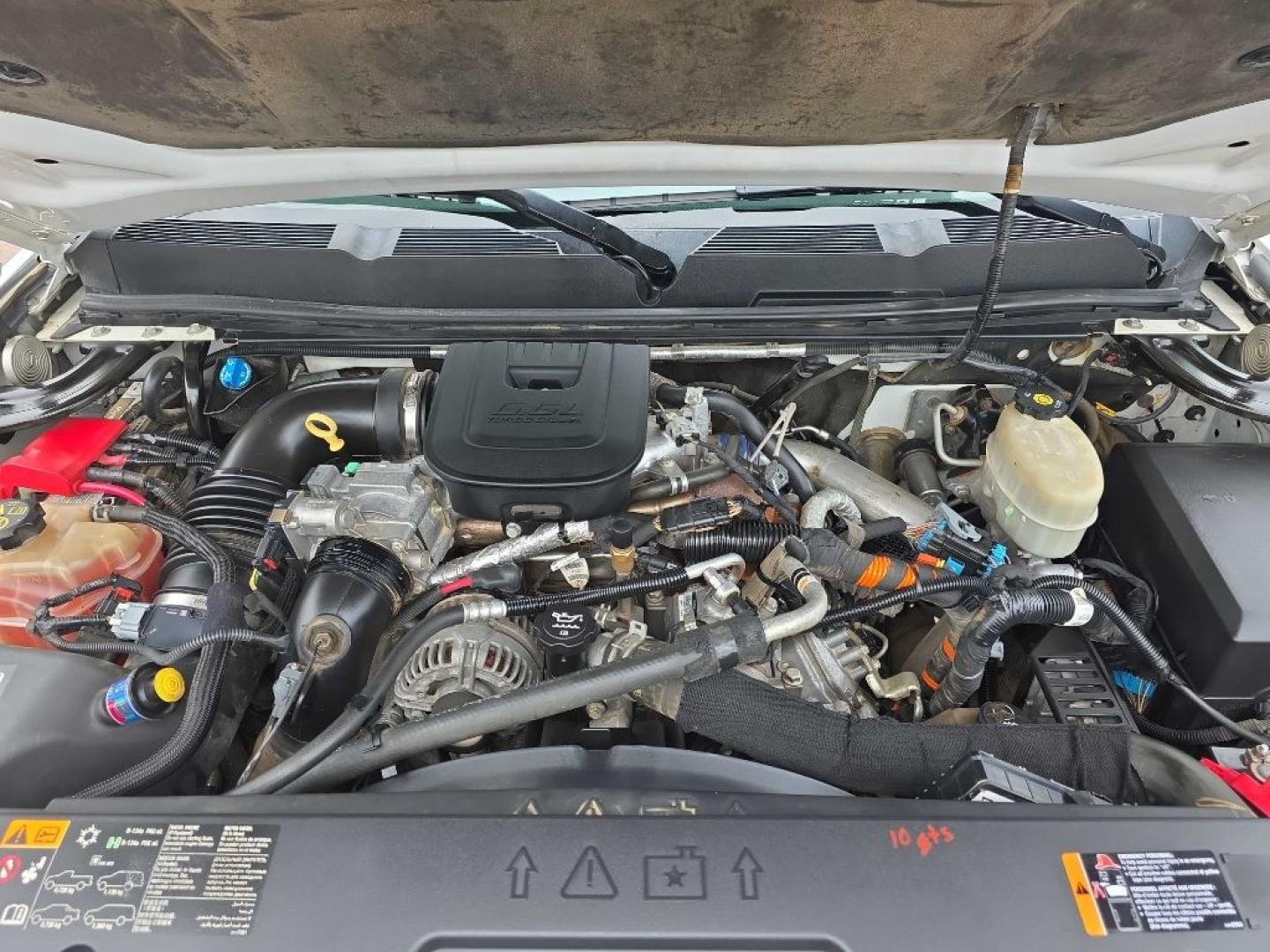 2014 WHITE CHEVROLET SILVERADO 2500 HEAVY DUTY LTZ (1GC1KYE80EF) with an 6.6L engine, Automatic transmission, located at 495 Old Highway 20 West, South Sioux City, NE, 68776, (402) 494-2677, 42.458408, -96.443512- Photo#16